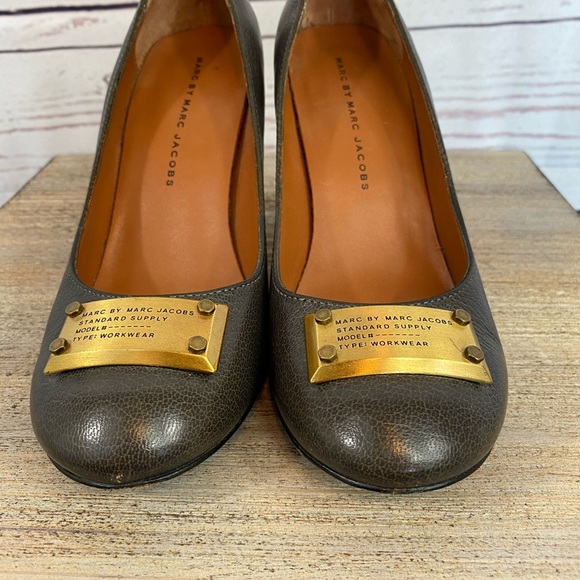 Marc by Marc Jacobs Leather Heels - Picture 4 of 8